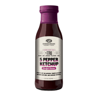 Brooksmade Gourmet Foods 5 Pepper Ketchup (355ml)