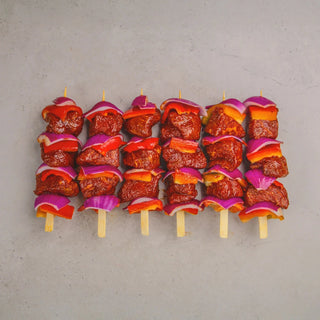 Beef Summertime Kebabs – Smokey BBQ (6 Pack)