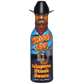 Whoop Ass Jalapeno Steak Sauce (355ml)