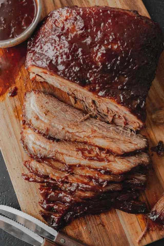 Slow Cooker Beef Brisket with BBQ Sauce