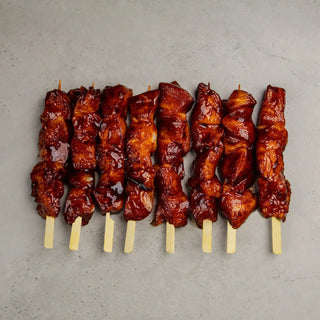Honey Soy Chicken Breast Kebabs (8 pieces)
