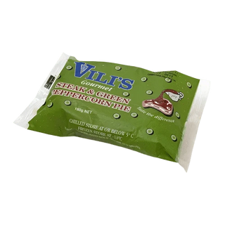 Vili's Green Peppercorn & Steak Pie (160g)