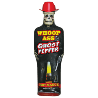 Whoop Ass Ghost Pepper Hot Sauce (355ml)