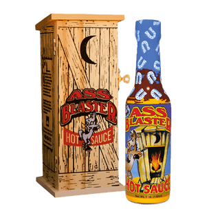 Ass Blaster Hot Sauce with Outhouse Display Box (148ml)