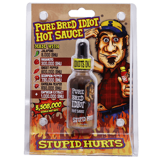 Pure Bred Idiot Hot Sauce (59ml)
